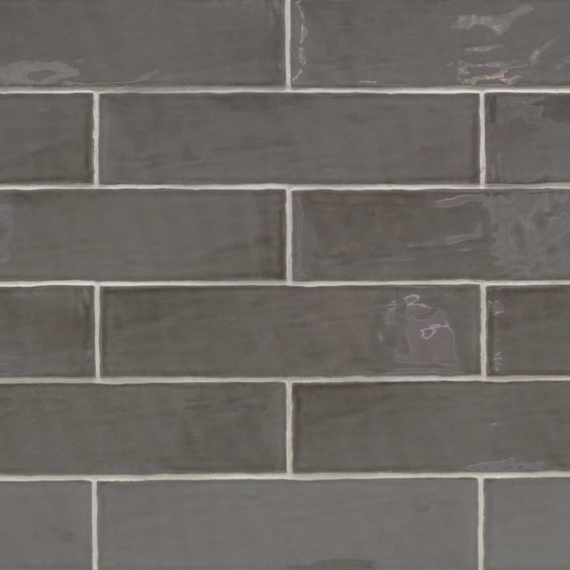 Lancaster Polished Ceramic Wall Tile, Driftwood