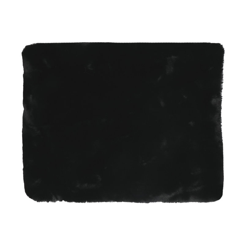 Montanez Throw Blanket, Black