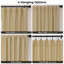 Rideaux obscurcissants en lin synthétique pour chambre et salon Bellino (1 panneau)-1007233959-1007233942