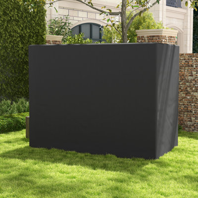 Outsunny Patio 3-Seater Swing Chair Cover 240L x 133W x 185H cm Dark Grey