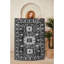 Tapis en coton de haute qualité de 31,5 po x 59,1 po | 100% coton, 1 200 g / m² | Sous-face en PVC antidérapant d'une hauteur de 0,4 po | Antibactérien, lavable à la machine, blanc, gris et noir | Parfait pour le salon et la chambre à coucher-112936539