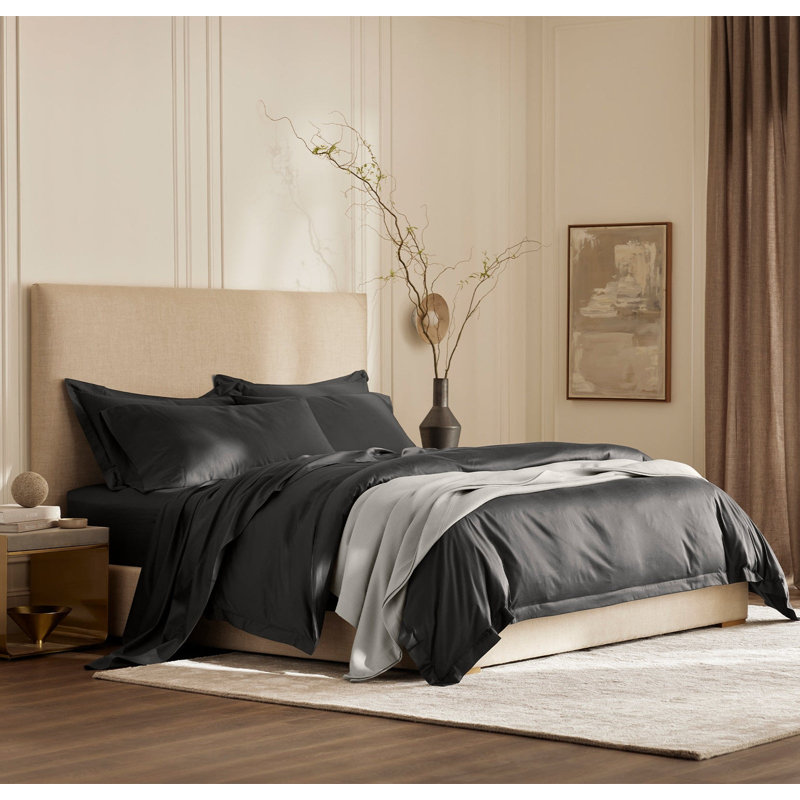 Signature Hemmed Sheet Set, Night, Queen Sheet Set with 2 Pillowcases