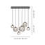 Puppet Suspension L6 Smoky Transparent Matt Black 1 G9 Ul-888185819-888185823
