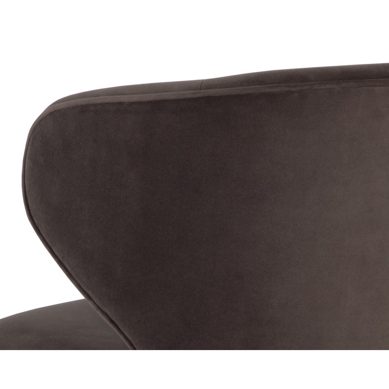 Simone Upholstered Dining Chair, Gray