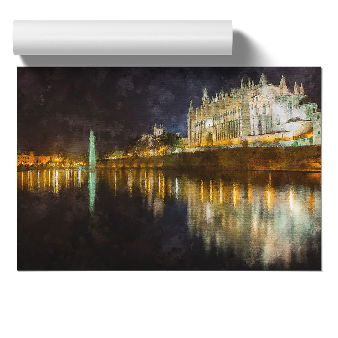 Palma Cathedral In Mallorca Spain - No Frame Print