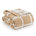 Plaid Beige Trellis