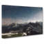Stars Above The Mountains In Abstract - Wrapped Canvas-55338494