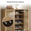 24 Pair Shoe Storage Cabinet