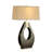 Pearson Table Lamp - 30", Pecan Wood & Brushed Nickel, 3-Way Rotary Switch