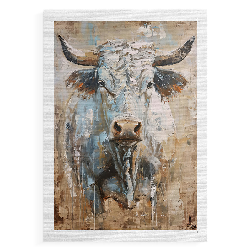 ANIMAUX série Cxxxi - reproduction de toile seulement - non encadrée, H 12 po x l 8 po
