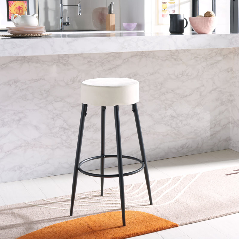 Tabouret de bar 30 po Arlandria, Ivoire