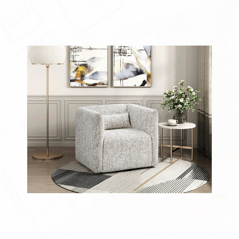 Chaise de salon pivotante