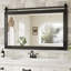 Solid Wood Rectangle Mirror-781136389-781136507