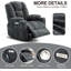 Grand fauteuil inclinable électrique avec massage et chaleur