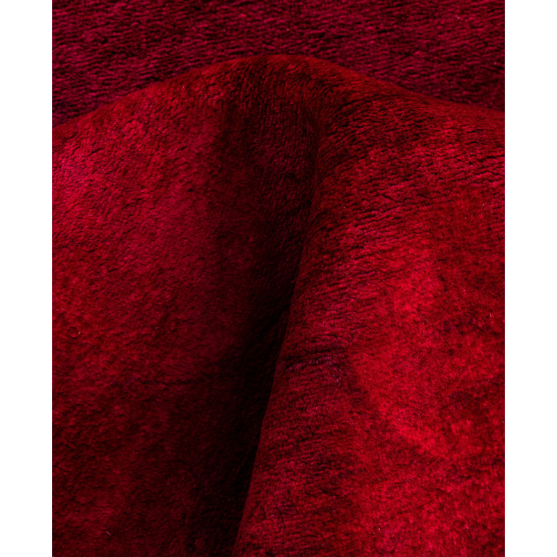 Overdyed One-of-a-Kind 3' 10" X 6' 0" Hand Knotted Area Rug