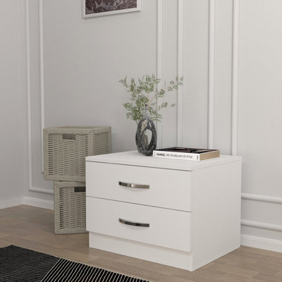 Carrizales 55cm W Manufactured Wood Bedside Table