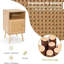 40 cm W Bedside Table