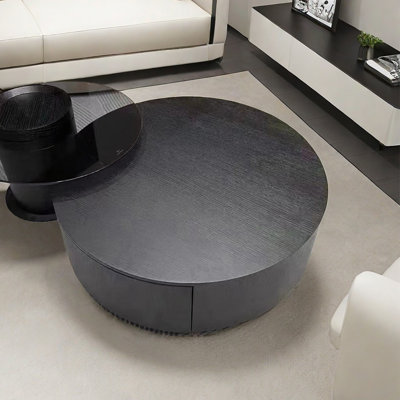 Table basse moderne simple ronde