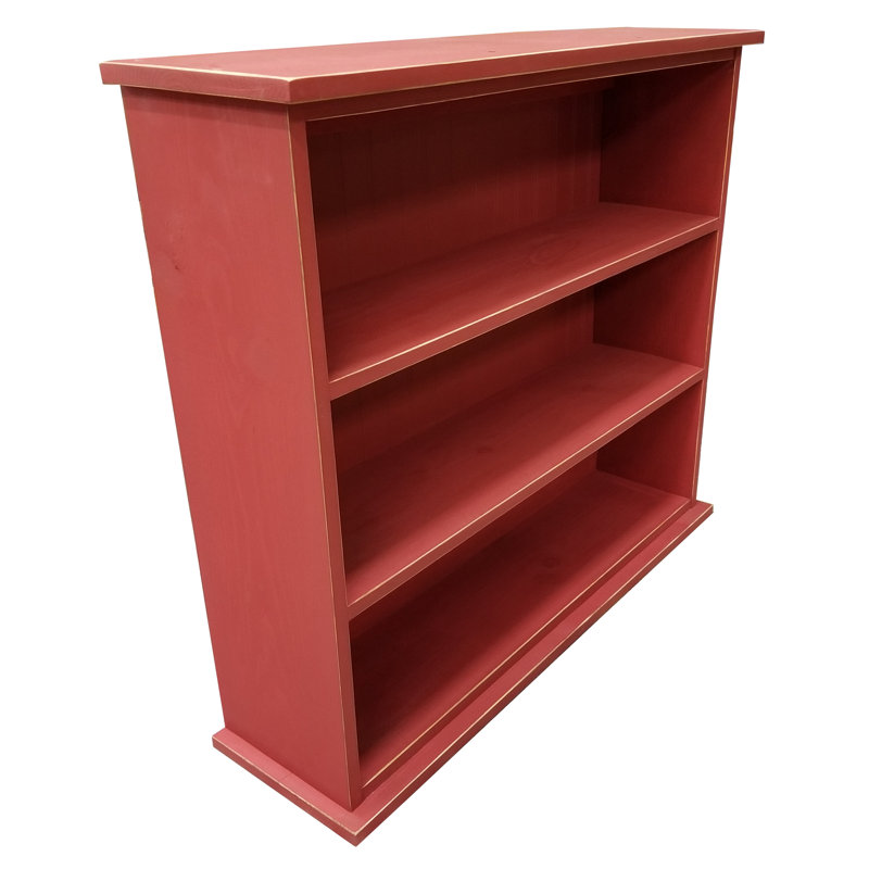 Alekos Small Bookcase, Old Red