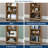 5-Shelf Bookcase, Brown Finish