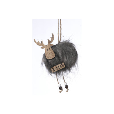 Ornement figurine suspendu orignal
