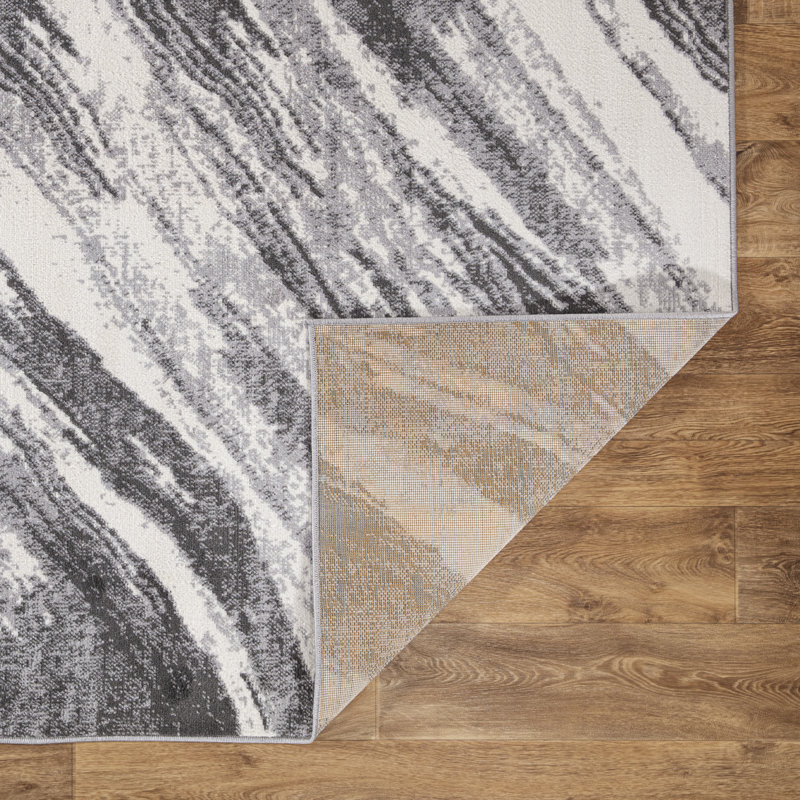 Rawls Abstract Indoor Rug, Runner 2' x 7'