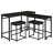 5-Piece Counter Height Dining Set