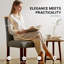 48cm H Fabric Upholstered Upholstered Back Side Chair-581979881