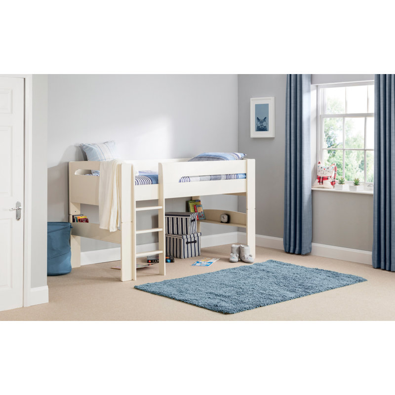 Lilianna Single (3') Mid Sleepers, No Curtain, No Curtain, Stone White
