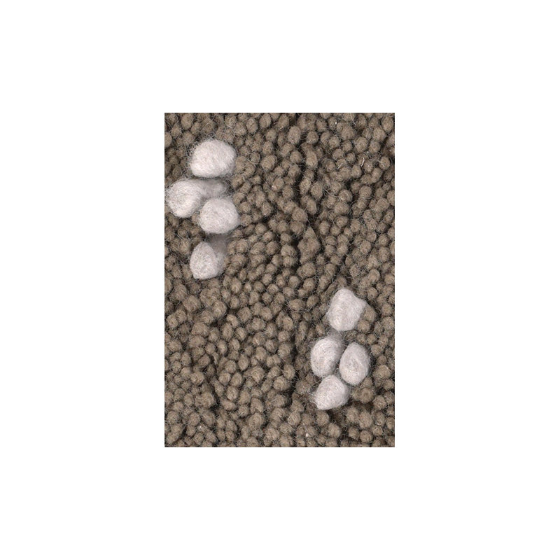 Strata Brown/White Area Rug, Brown/Light Gray, Rectangle 7'9" x 10'6"