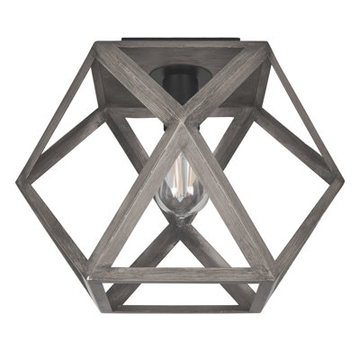 Wood Flush Mount