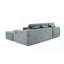 Canapé modulaire Cloud avec méridienne en U et assise profonde pour un confort ultime, aucun assemblage requis.-1565009251-1565009253