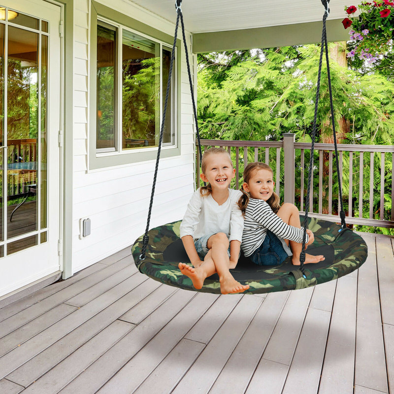 Chaise hamac double Neymar Flying Saucer, Vert camouflage