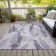 Machine Washable Indoor/Outdoor Claudian ACN1599 Lavender Rug