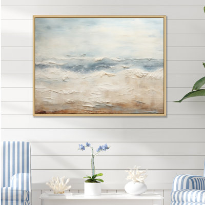 «Rasch - Coastal Ocean», reproduction d'art sur toile encadrée