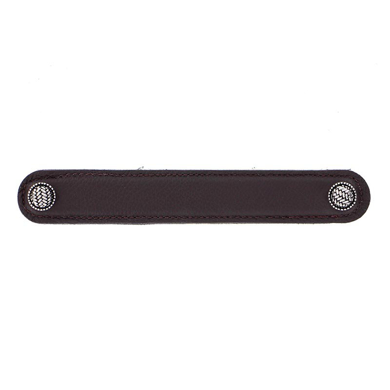 Cestino Bar Pull, Vintage Pewter