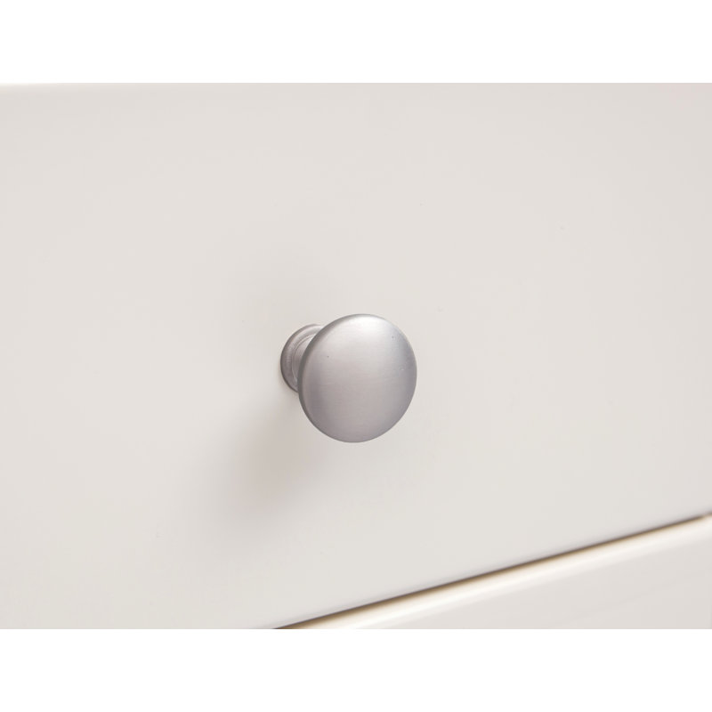 Noran 45 cm W Bedside Table, Off-White