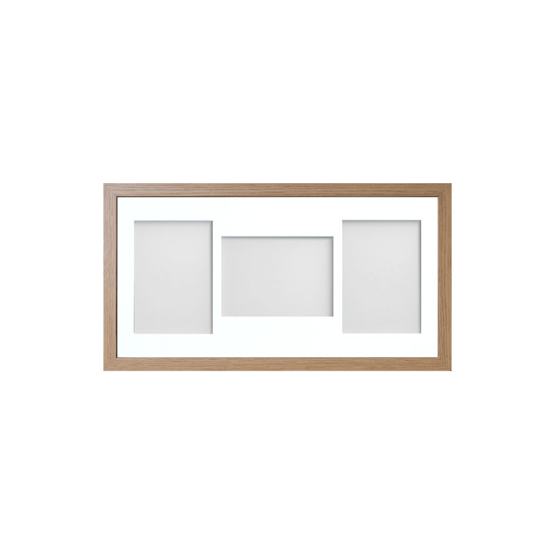 Albali Matte Picture Frame with Mat, Beech