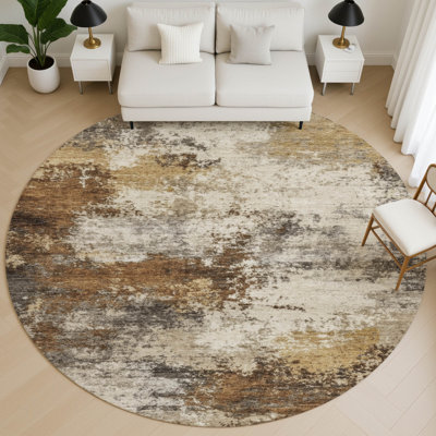 Premium Machine Washable Mayfield Abstract Rug