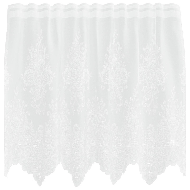 Semi Sheer Curtain Single Panel, 80cm Height x 150cm Width 