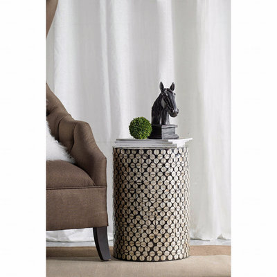 Tabouret de jardin, table d'appoint