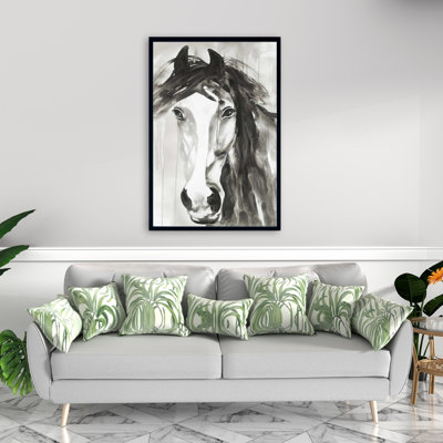 Magnifique cheval sauvage, reproduction sur toile