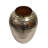 17" Gold Hammered Aluminum Urn Table Vase