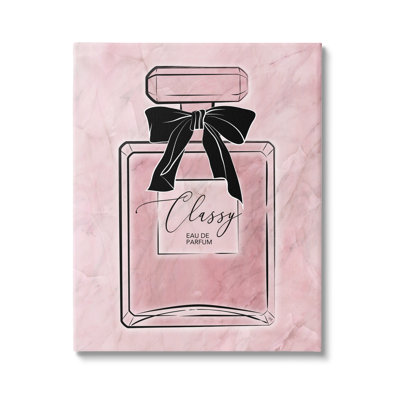 «Classy Pink Perfume On Canvas» par Martina Pavlova