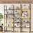 71 Inches Triple 5 Tier Book Shelf, Industrial Large Bookcase With Storage Cabinet Sturdy Metal Frame, Freestanding Display Shelving Unit-1563372529