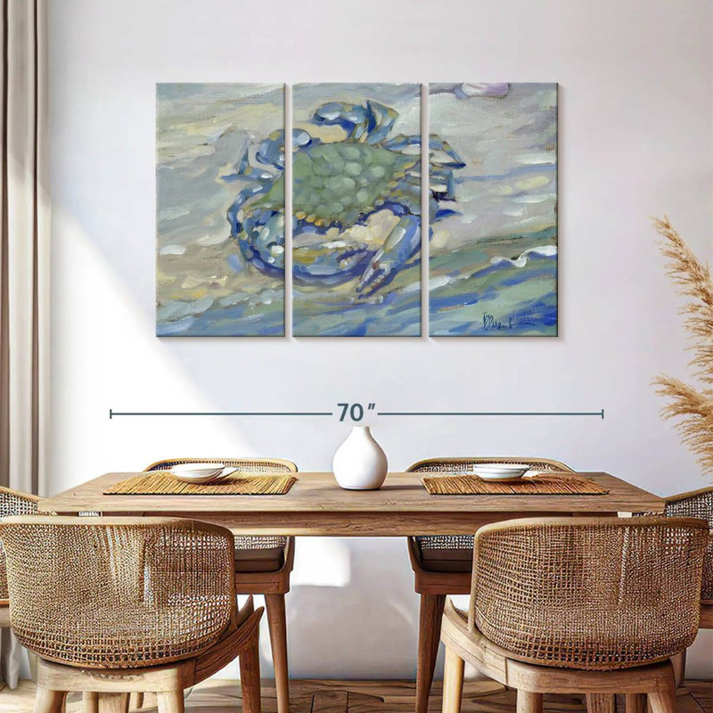 Brampt East Point Crab, 36" H x 57" W