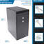 Coffre-fort en acier inoxydable 27 po