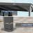 Patio Gazebo Lean to Wall Mounted Pergola with Sloping Galvanized Steel Roof-119304845-113196380