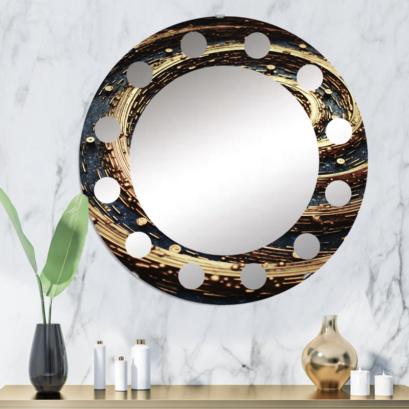 Miroir mural Eider Down, 32 po x 32 po