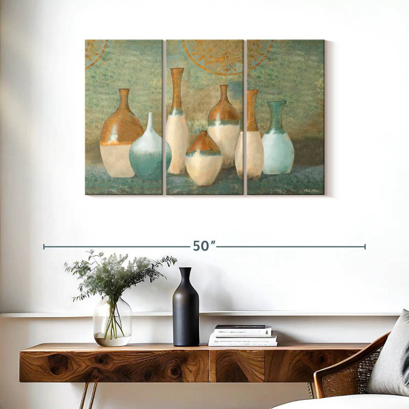 Senne Ivory Vessels, 24" H x 38" W